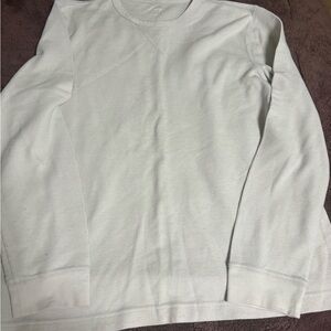 Sonoma women’s Cream Crewneck
